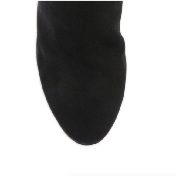 JIMMY CHOO Hoxton Suede Platform Knee High Boots - Picture 4 of 4